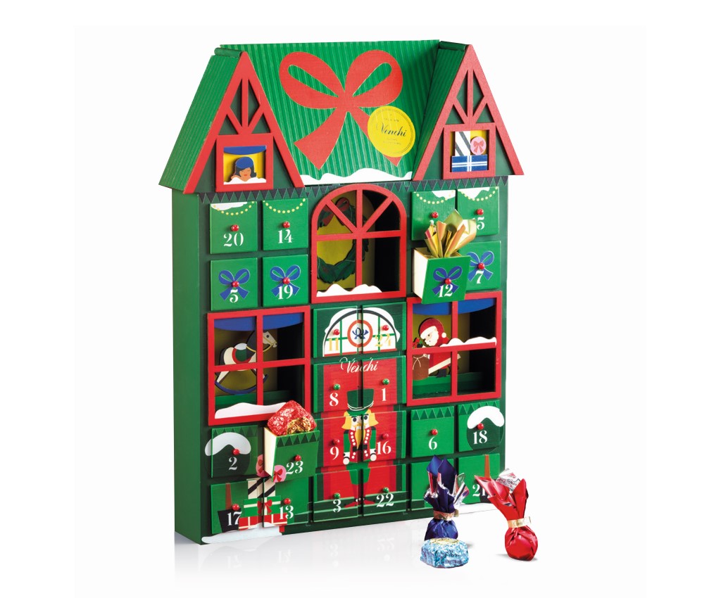 聖誕倒數巧克力日曆木禮盒 29粒裝